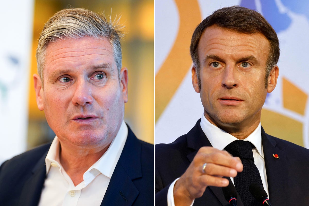 Keir Starmer will meet Emmanuel Macron in Paris in a break with protocol